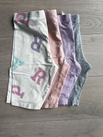 Kinder Leggings kurz 4er Pack Grösse 104/110 