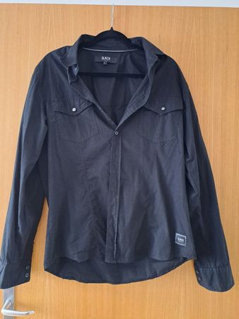 Schwarzes Herren Hemd der Marke "Black" by EMP, Grösse L