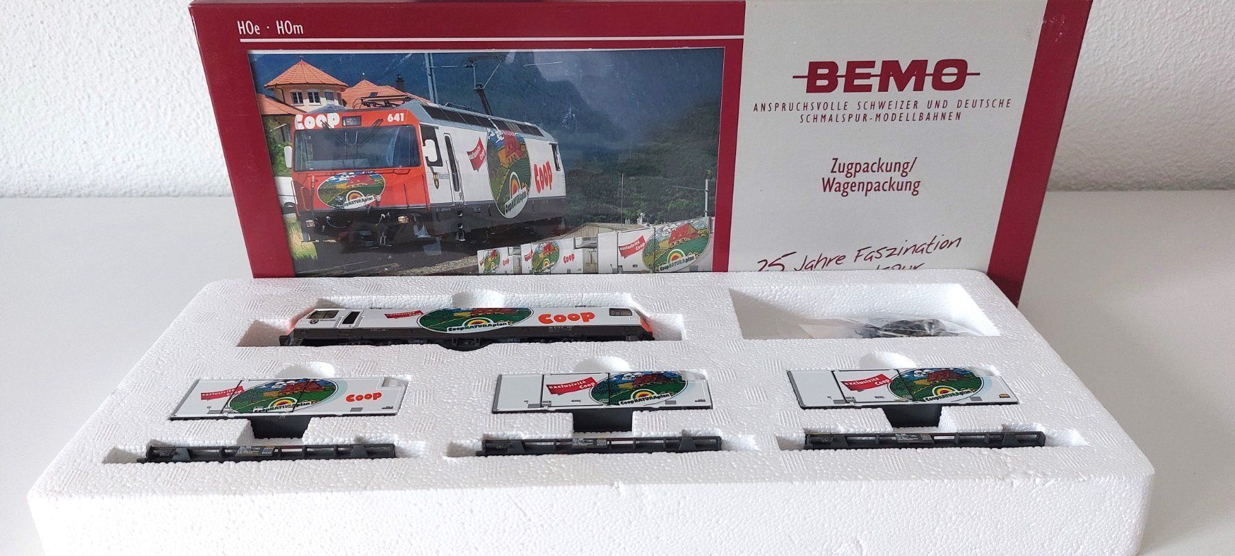 Bemo Modellini di ferrovie: Set BEMO train COOP – Nuovo e nell'imballaggio originale da Lutry venduto da Momo1095 2