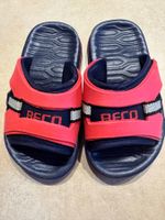 Beco Badeschuhe/Badelatschen Kinder, Gr. 24, Rot/Blau, Top!