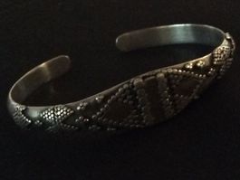 Armreif Silber 925 Gold 750