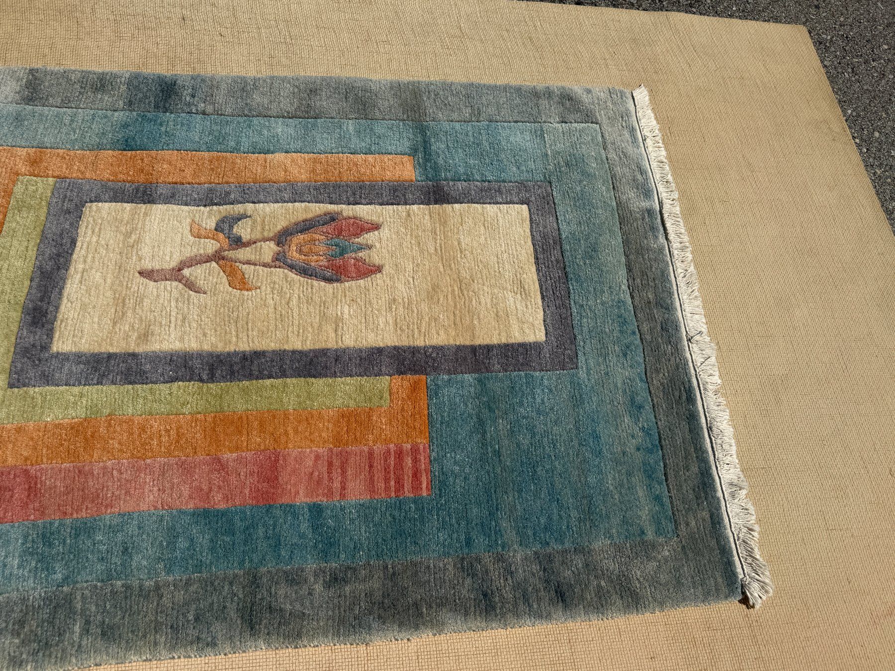 Tappeti: Nepal 175x118cm Teppich handgeknüpft sauber – Usato da Vacallo venduto da cri_229f 3