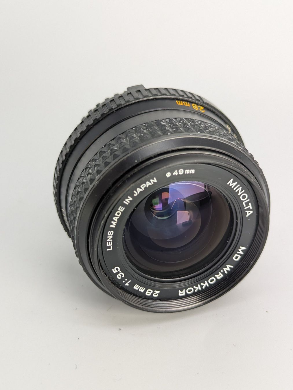 Minolta Obiettivi: Minolta MD Rokkor 28mm 1:3.5 – Usato da Bischofszell venduto da Blende2