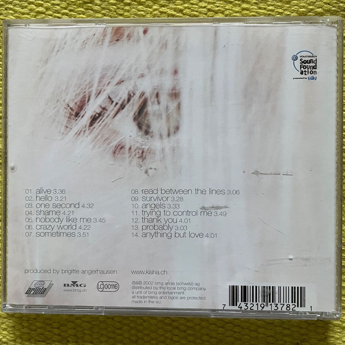 CD: KISHA-CRAZY WORLD – Usato da Rorschacherberg venduto da CD-Roli 1