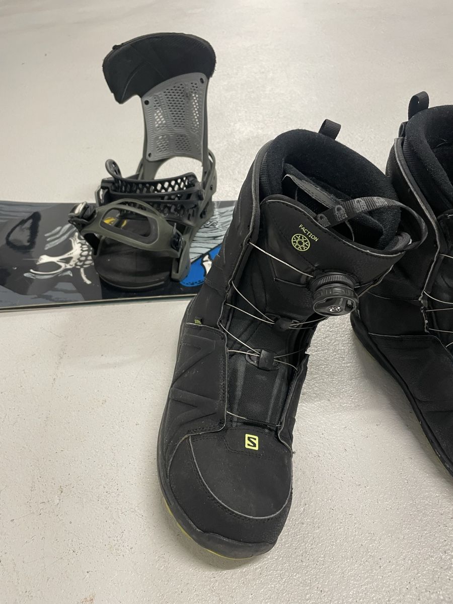 Salomon Board: Salomon 155 Snowboard Package – Usato da Horgen venduto da Lukasz_Kopinski 6