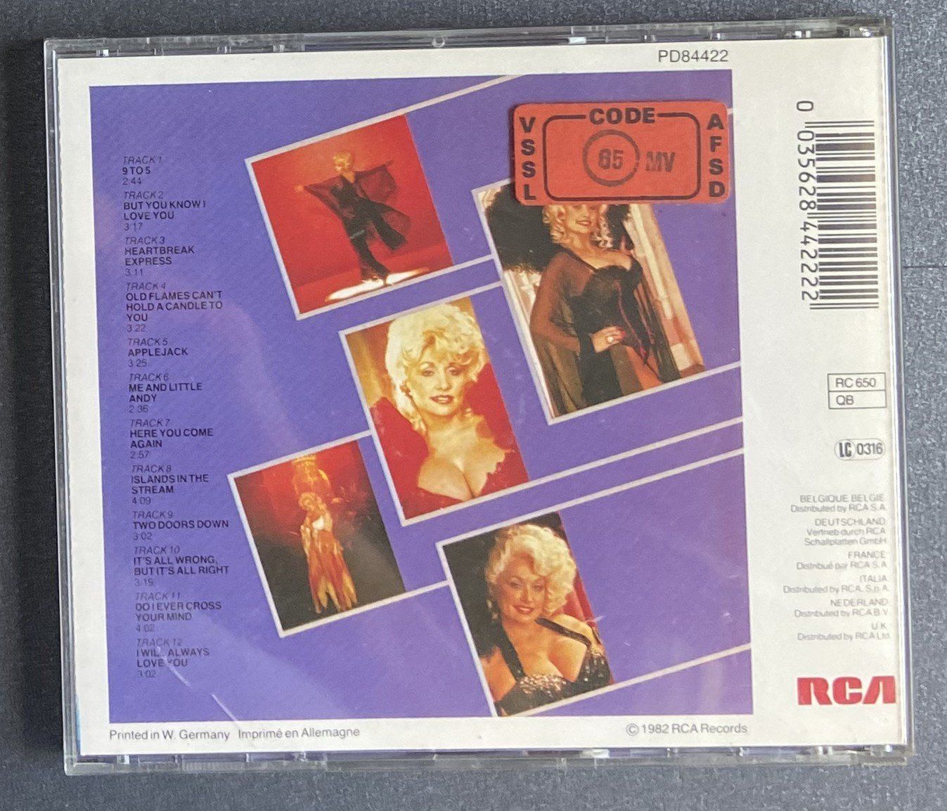 CDs: CD Dolly Parton "Greatest Hits" – Gebraucht aus Böckten von Hansi36 2