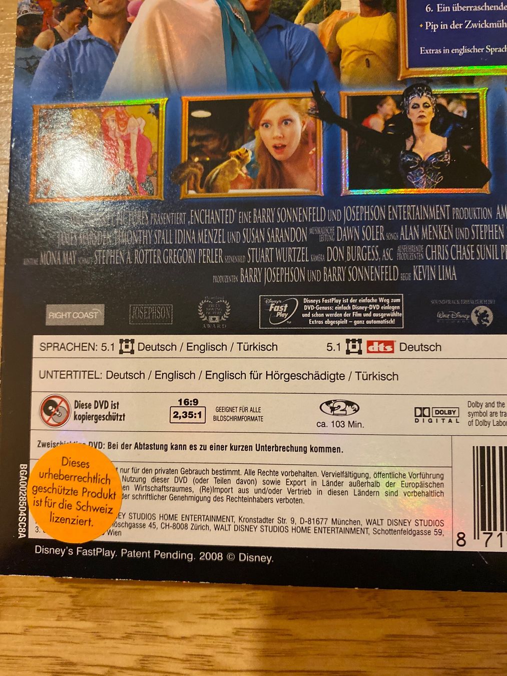 Alle DVDs: Verwünscht Disney DVD – Gebraucht aus Rafz von SaintCruz 3