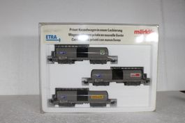 Märklin 4788 SBB Etra Kesselwagenset Esso, BP, Shell