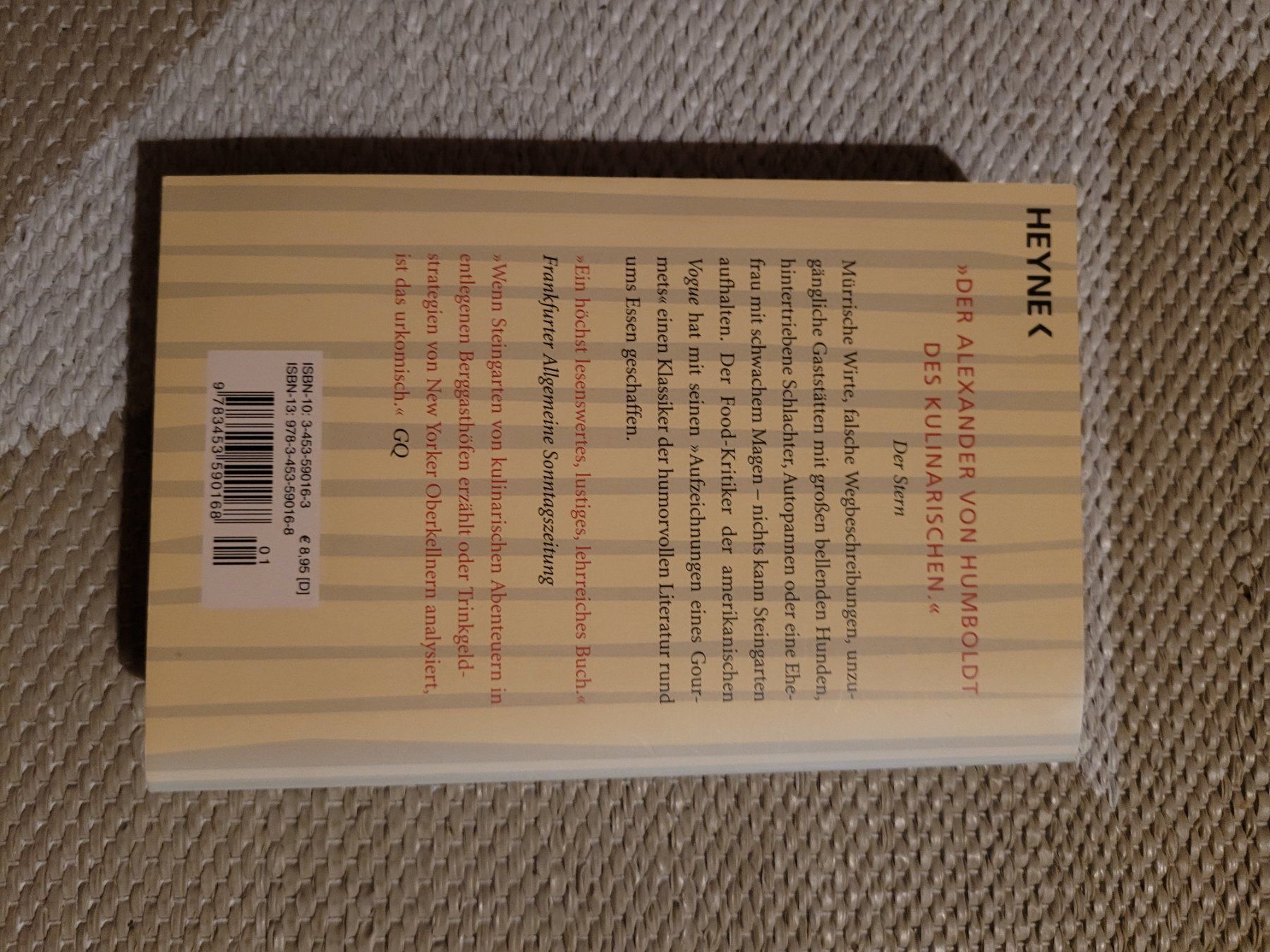 Libri: Der Mann der alles isst – Usato da Perlen venduto da Safari_23 1