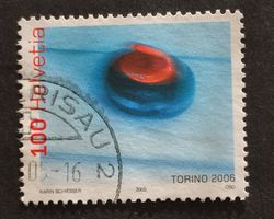 Nr.1181 Curling  Olympia-Turin  GESTEMPELT 2005  