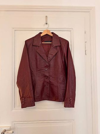 Lederjacke Bordeaux S/M