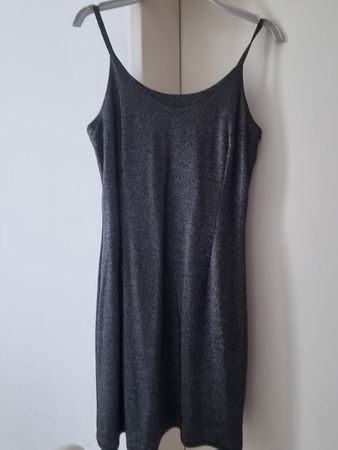Kleid, schwarz mit feinen Träger Gr.S