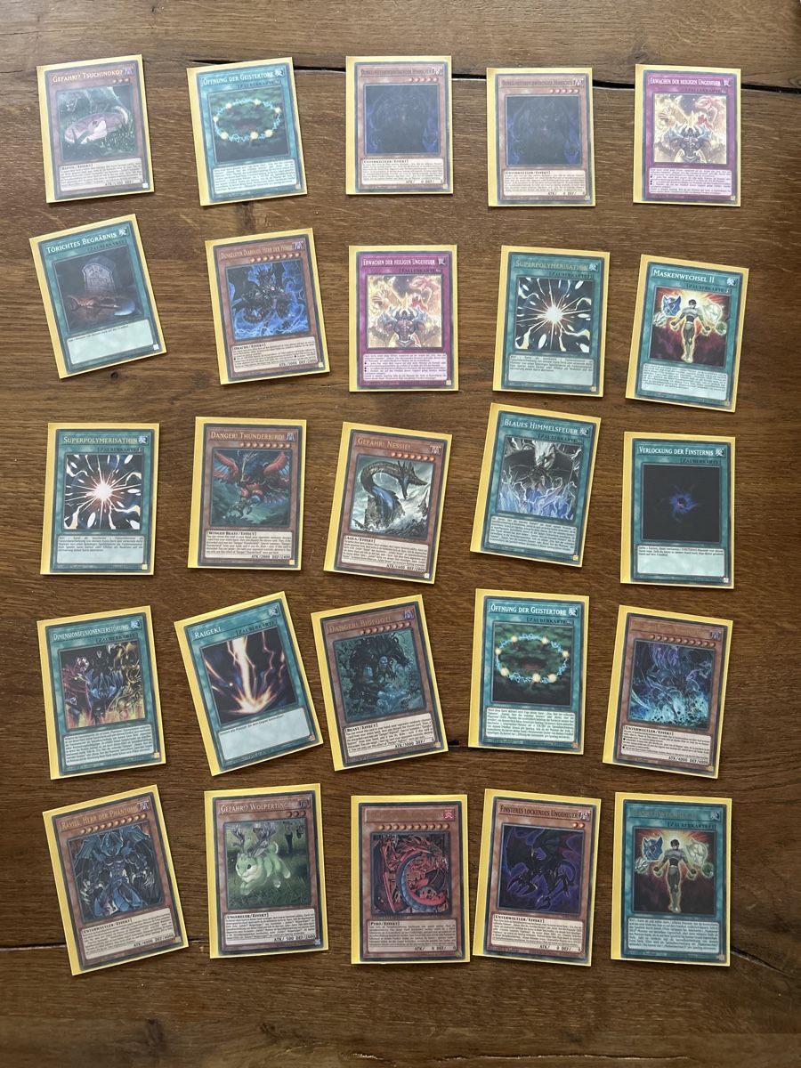 Yugioh Carte collezionabili: Sacred Beasts Deck Yu-Gi-Oh! – Usato da Untervaz venduto da PhilipFausch01