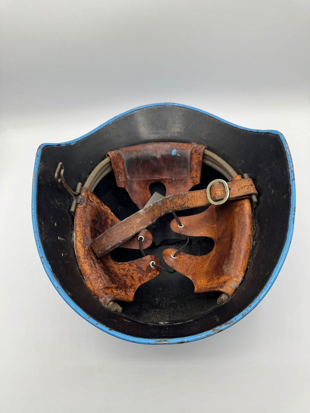 Pompieri: Helm / Stahlhelm, Farbe Blau – Usato da Sachseln venduto da BONATI01 6