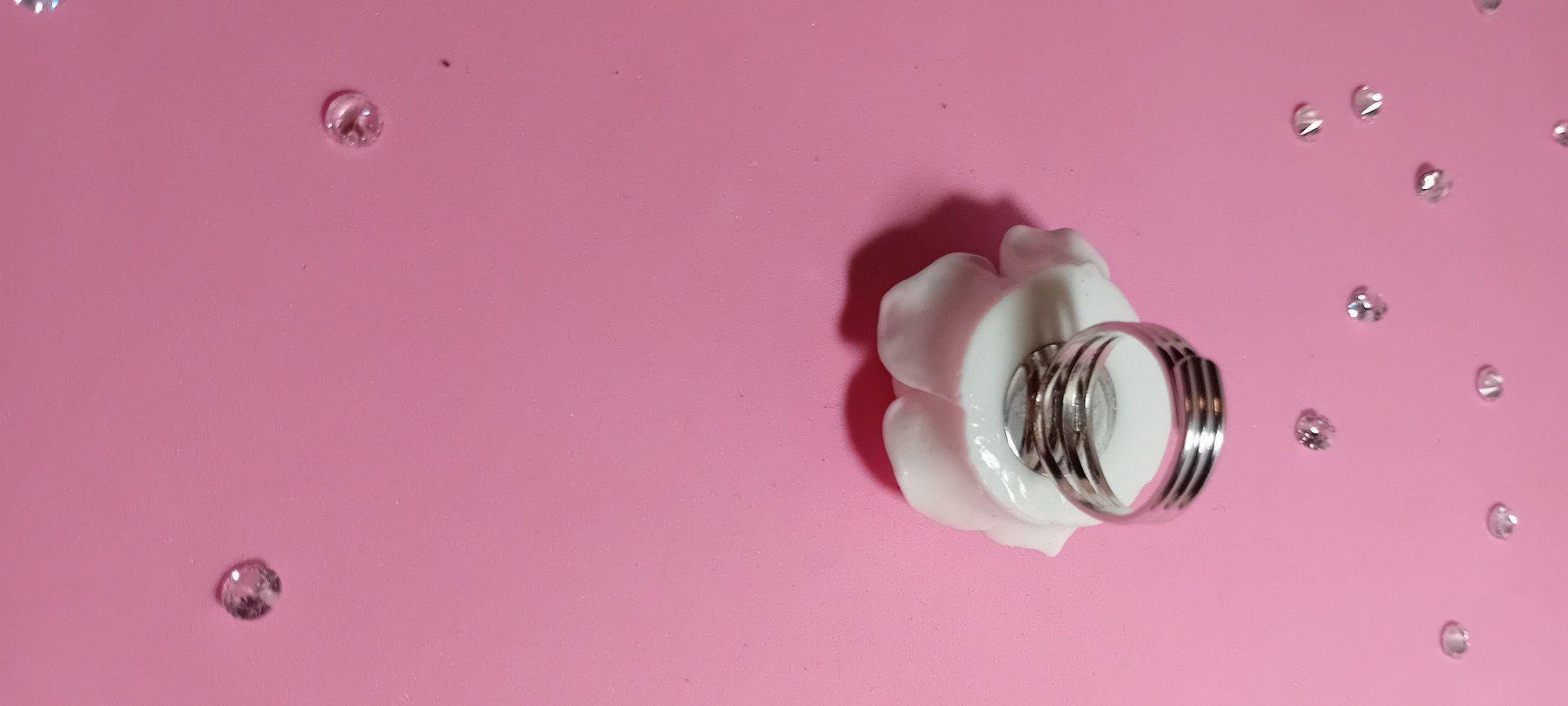 Anelli: modeschmuck ring,,verstellbar,,eine rose – Nuovo (secondo la descrizione) da Basel venduto da bij_5hqd 2