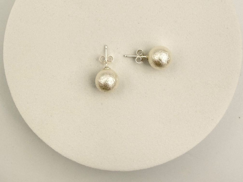 Orecchini pendenti & Orecchini a lobo: Ohrstecker Silber 925 Ball 10mm – Nuovo e nell'imballaggio originale da Zug venduto da gold.schmuck