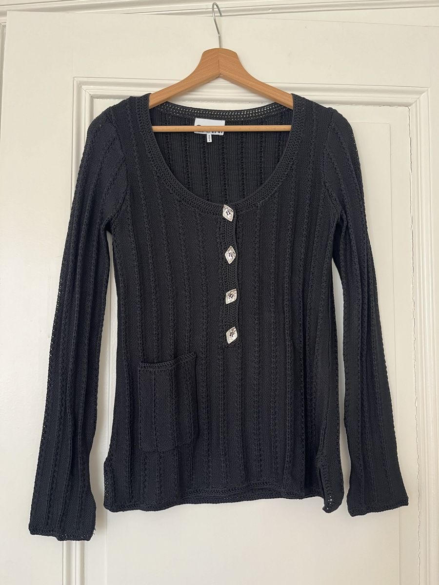 Ganni Maglioni & Felpe: Ganni Longsleeve gestrickt Top – Nuovo (secondo la descrizione) da Basel venduto da cat_25m7