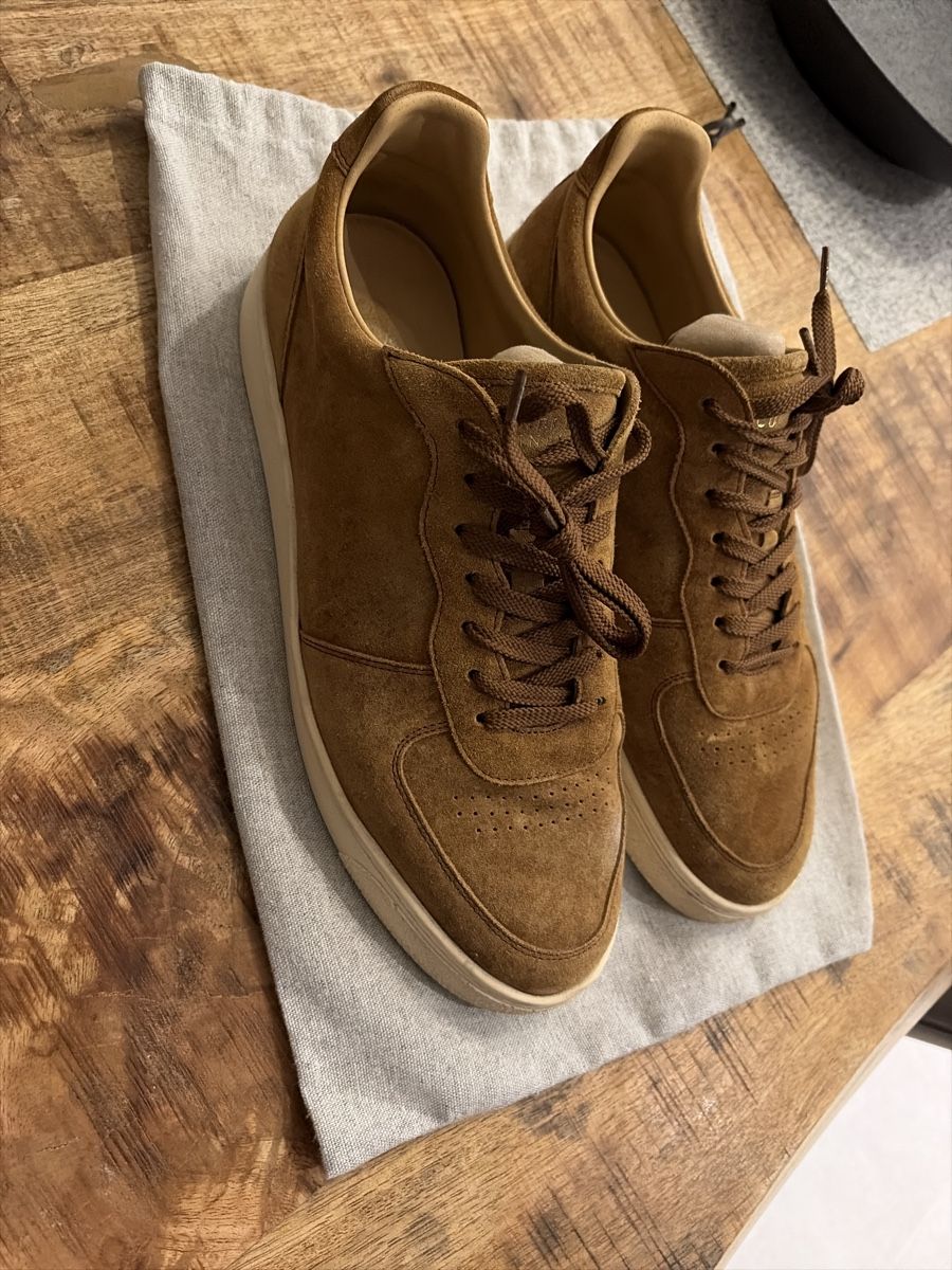 Brunello Cucinelli Herrenschuhe: Brunello Cucinelli Sneaker, braun, Wildleder, Gr. 42.5 – Gebraucht aus Oberwil-Lieli von stylebender