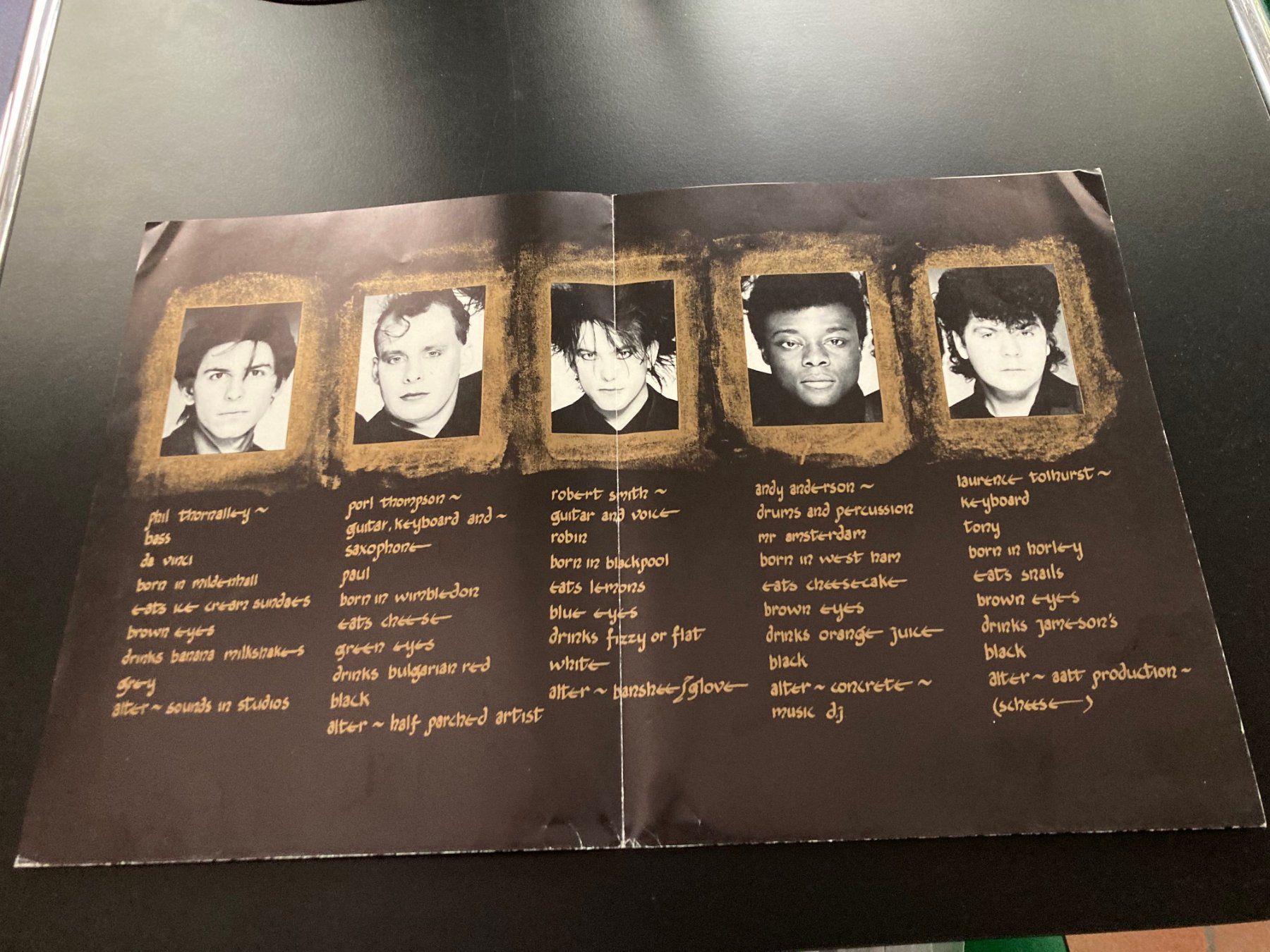 Riviste & Magazine: The Cure Tour Book 1984 – Usato da Fribourg venduto da Karushi