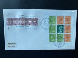 FDC aus Markenheftchen 1980 Wedgwood (Exklusivität!)