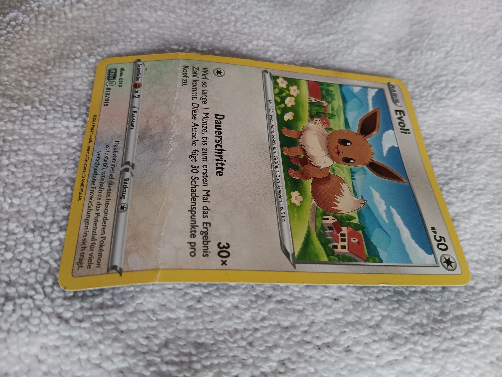 Pokémon Cartes à collectionner: Pokemon Basis Evoli – D'occasion à Meilen par Stella1805 2