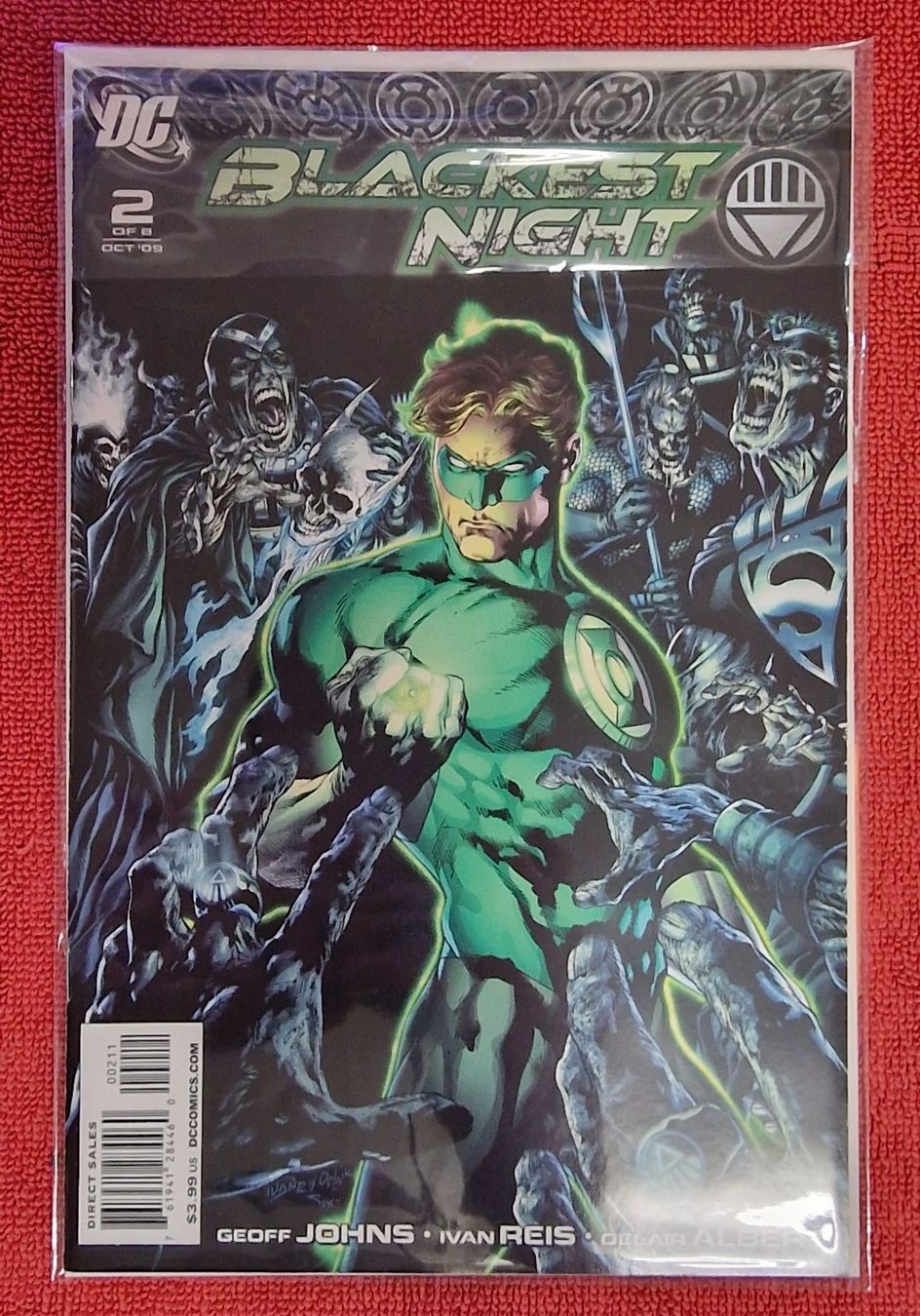 Fumetti: DC Comics Blackest Night (2009-2010) KOMPLETTE MINISERIE – Usato da Basel venduto da phi_8xhm 1