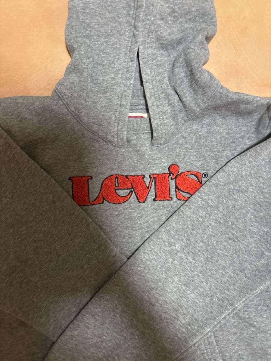 Levi's Maglioni & Felpe: Sweat à capuche Levis gris taille 164 cm bon état – Nuovo e nell'imballaggio originale da Gland venduto da Dedecop2 1