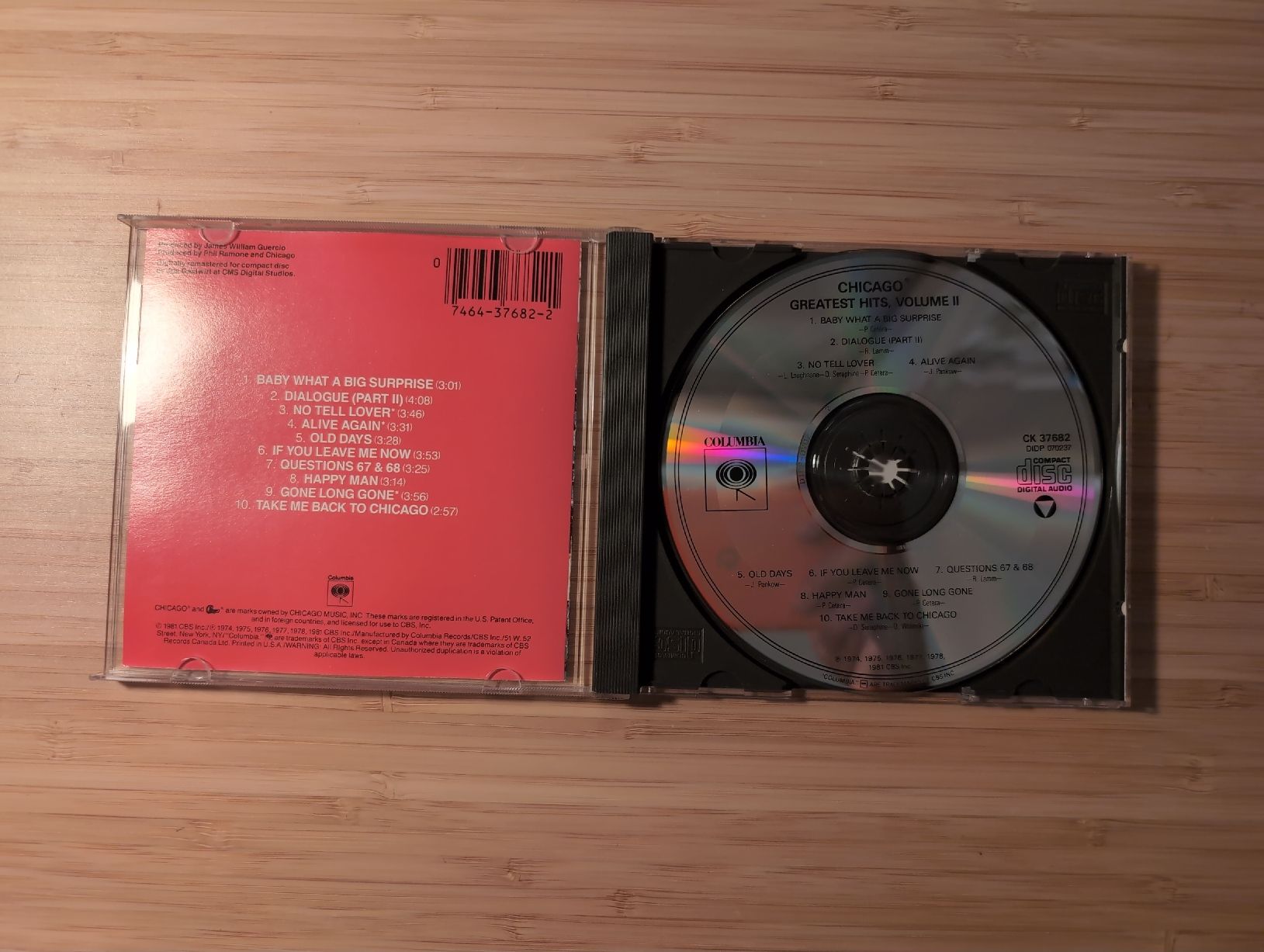 CD: Chicago Greatest Hits Volume II CD – Usato da Zürich venduto da SalernoElia 1