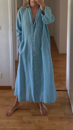 Robe en lin fin neuve YC Milano taille 38
