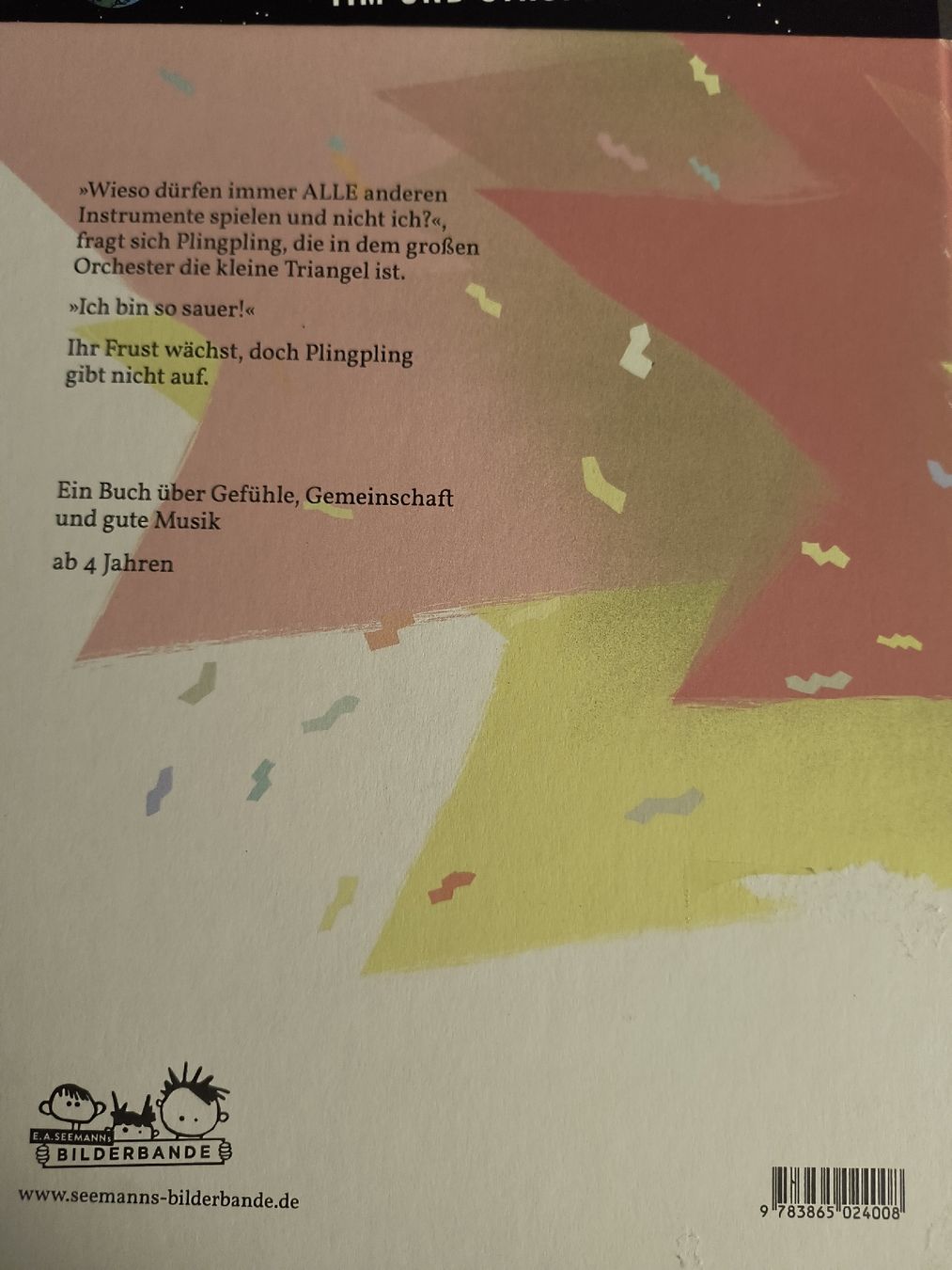 Libri: Plingpling flippt aus - Kinderbuch  Musik – Usato da Schöfflisdorf venduto da kin_2dp9 5