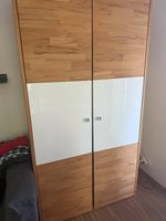 Kleiderschrank Kernbuche massiv, 2-türig