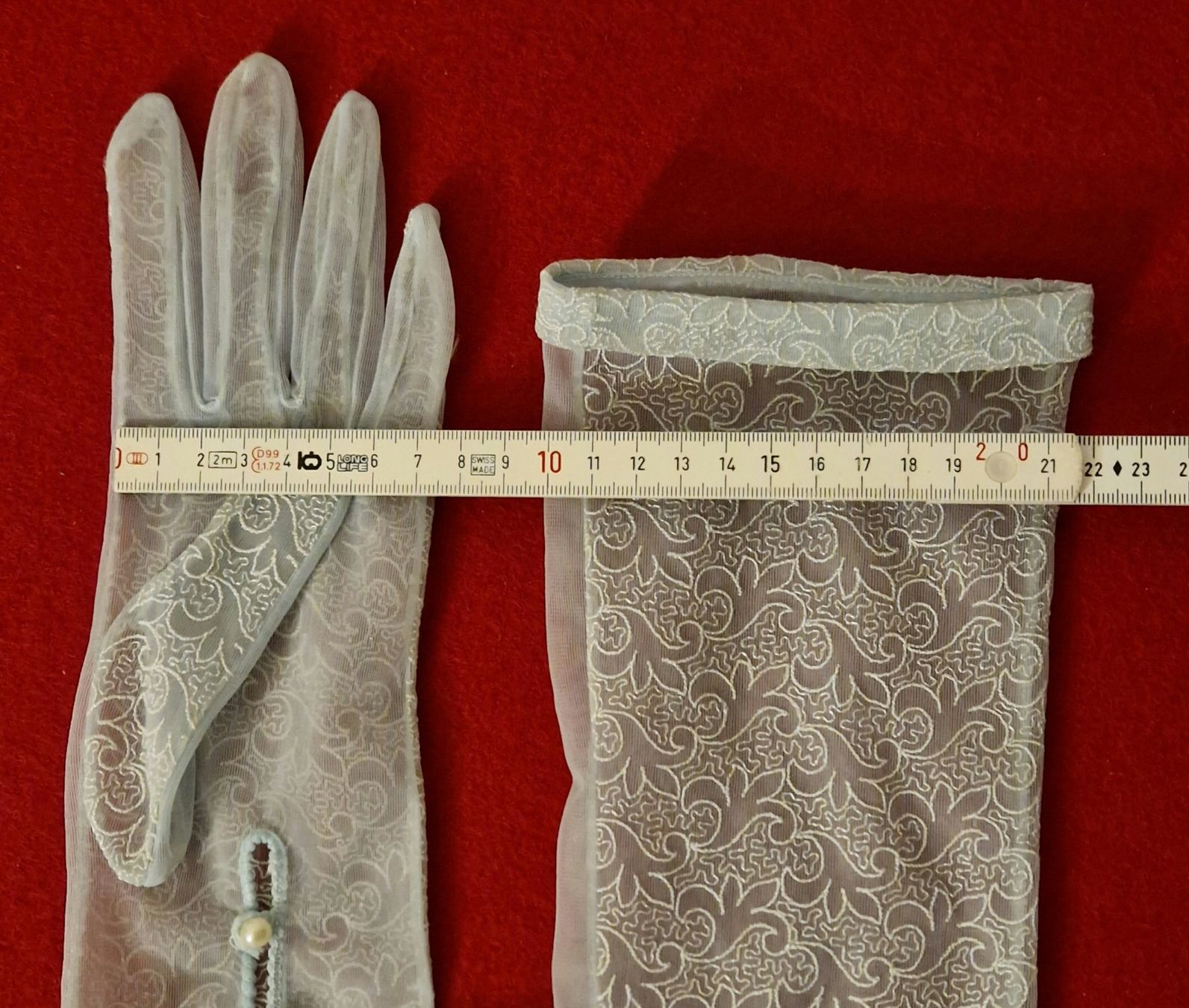 Guanti & manicotti: Vintage! Abend- /Opernhandschuhe - Opera Gloves NO Replika – Usato da Zürich venduto da silver-team 9