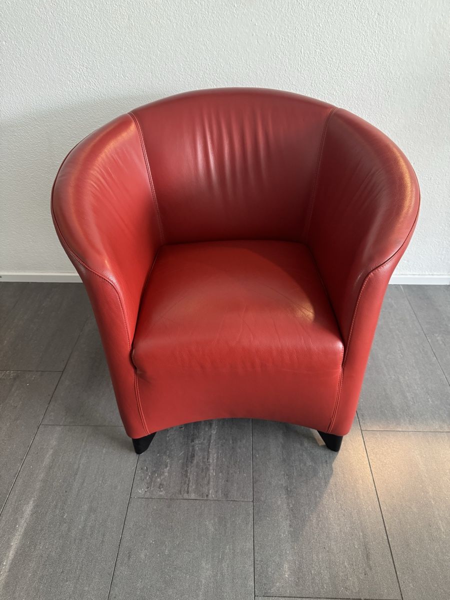 Wittmann Sessel: Wittmann Auriana Ledersessel – Gebraucht aus Luzern von Cube4 4