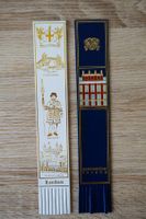 London Lesezeichen Leder 2 Stk