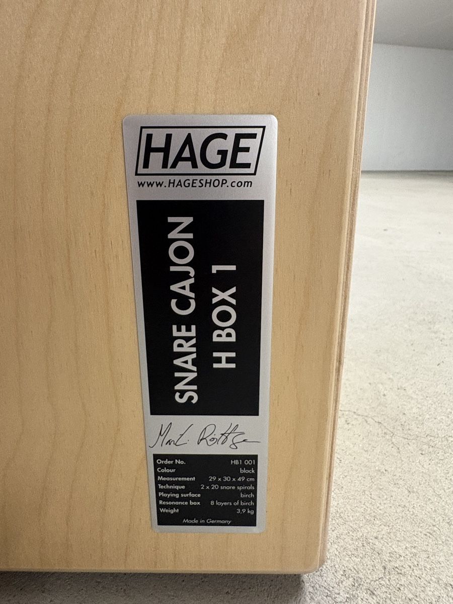 Instruments de musique: Cajon mit Hülle, neuwertig – Neuf (Voir description) à Hochfelden par man_j7vd 2