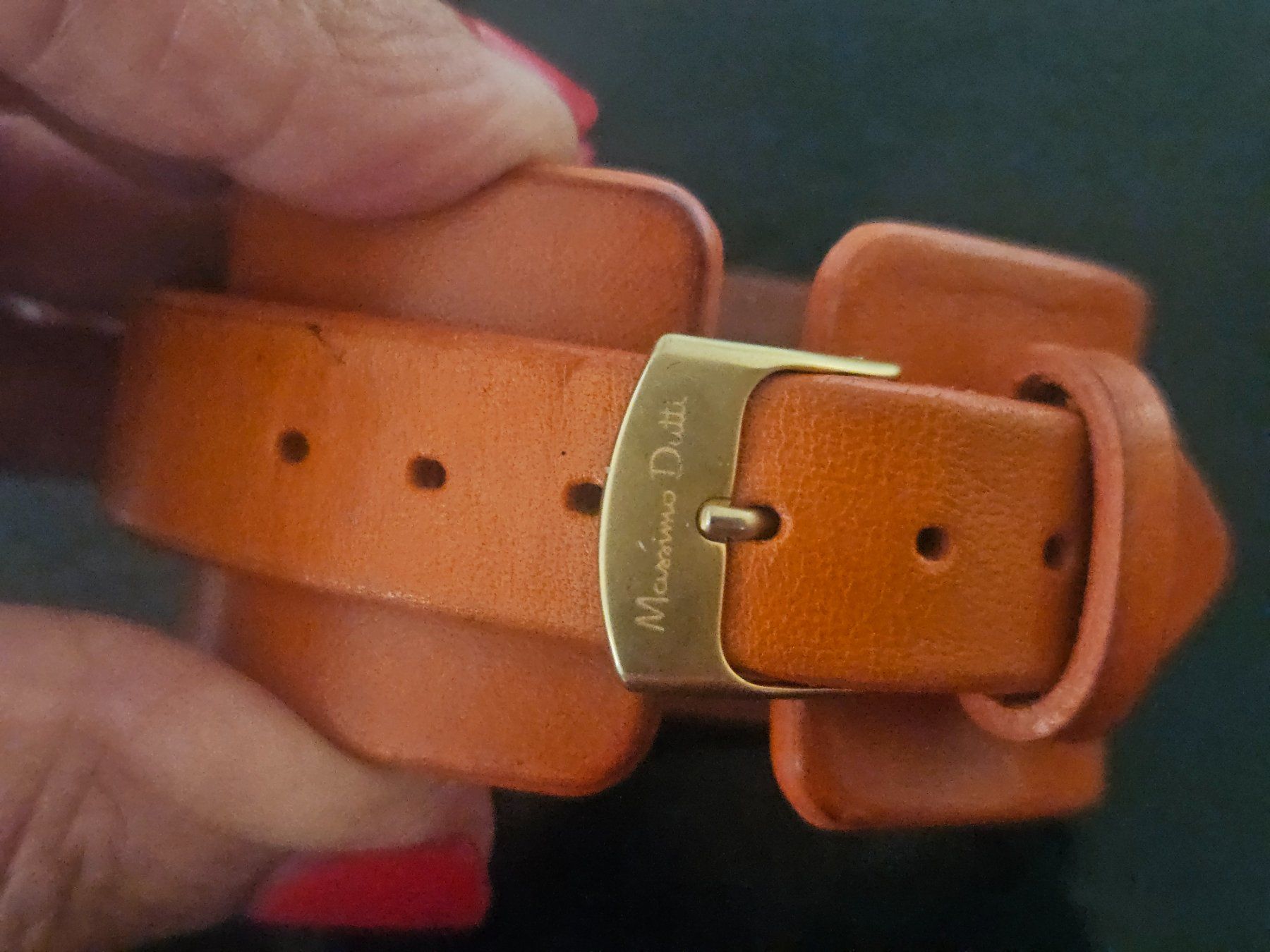 Massimo Dutti Montres: Massimo Dutti Uhr Leder Rose – D'occasion à Bern par Alea6892 4