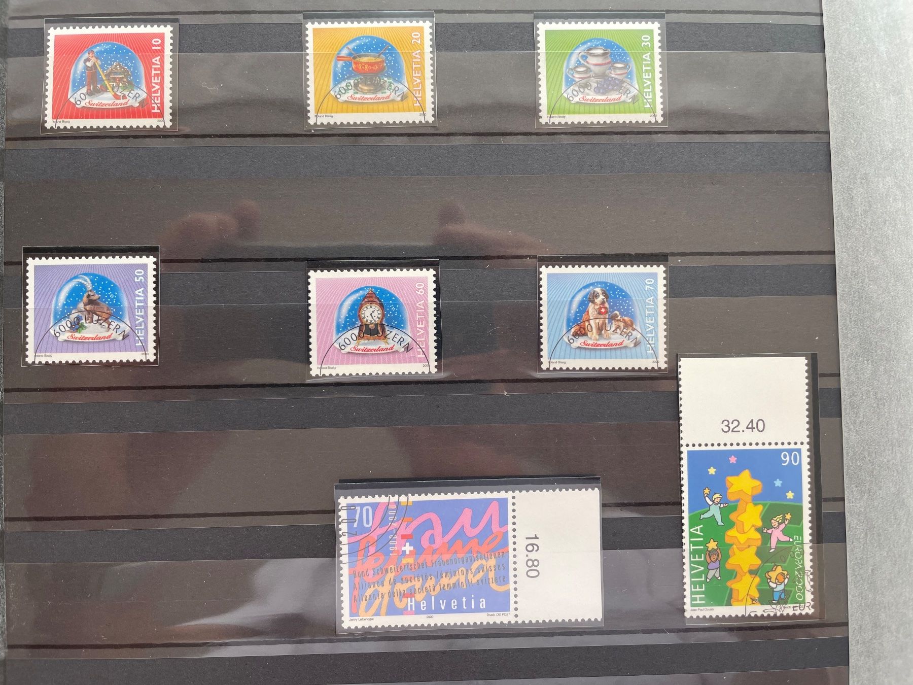 Tous les timbres: Bel alb. 60 p. Timb. HAUTE QUALITE – D'occasion à Sonceboz-Sombeval par Comment2 9