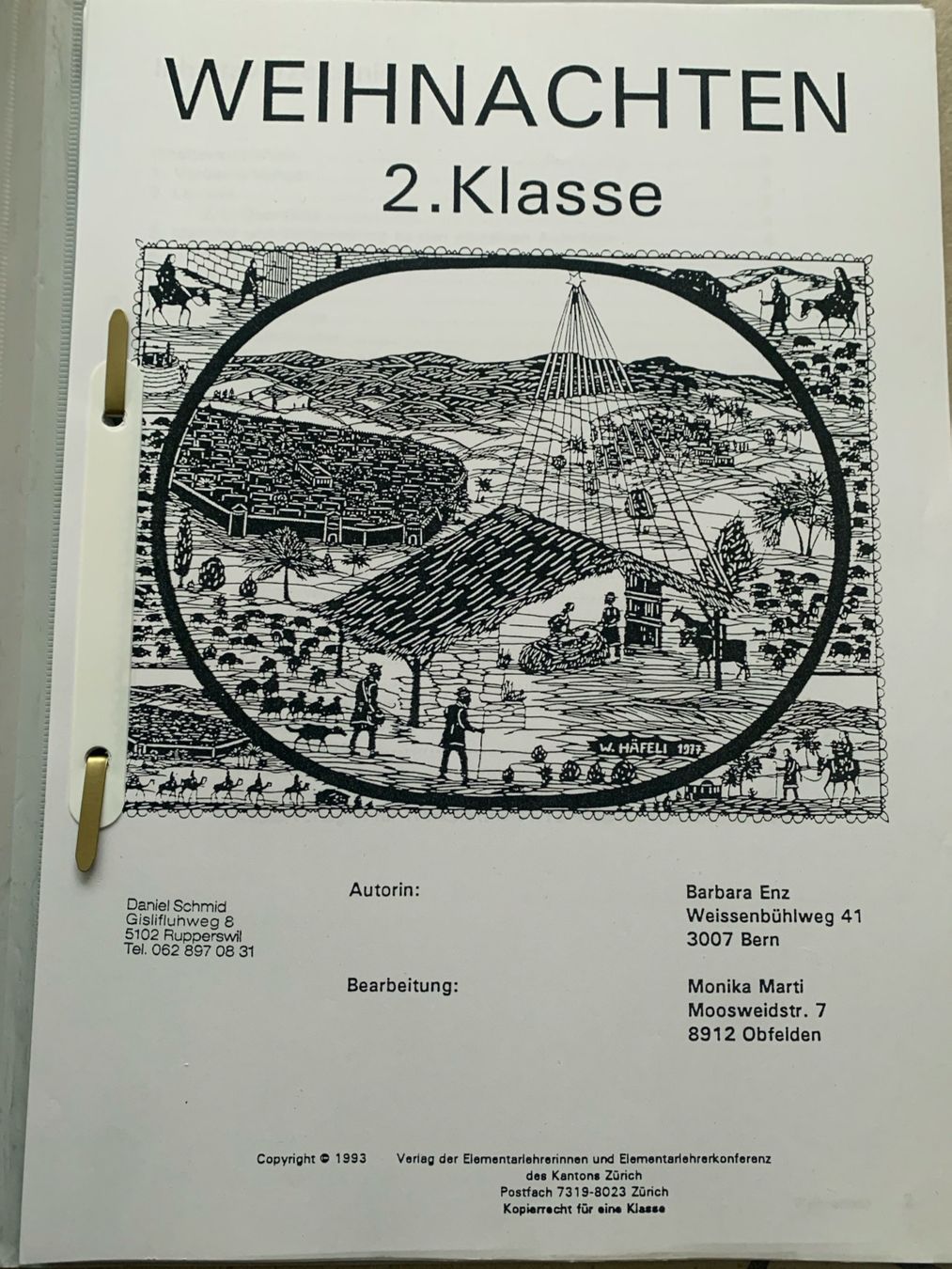 Libri: WEIHNACHTEN 2. KLASSE – Usato da Brugg AG venduto da olamim