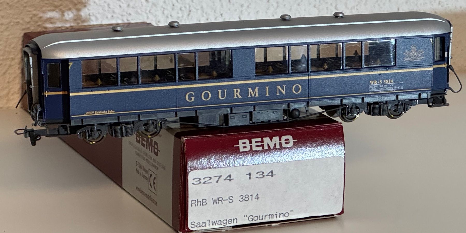 Bemo Trains électriques: Bemo H0m RhB 4er Set Alpine Pullmann Express – D'occasion à Goldau par Bergsturz1806 2