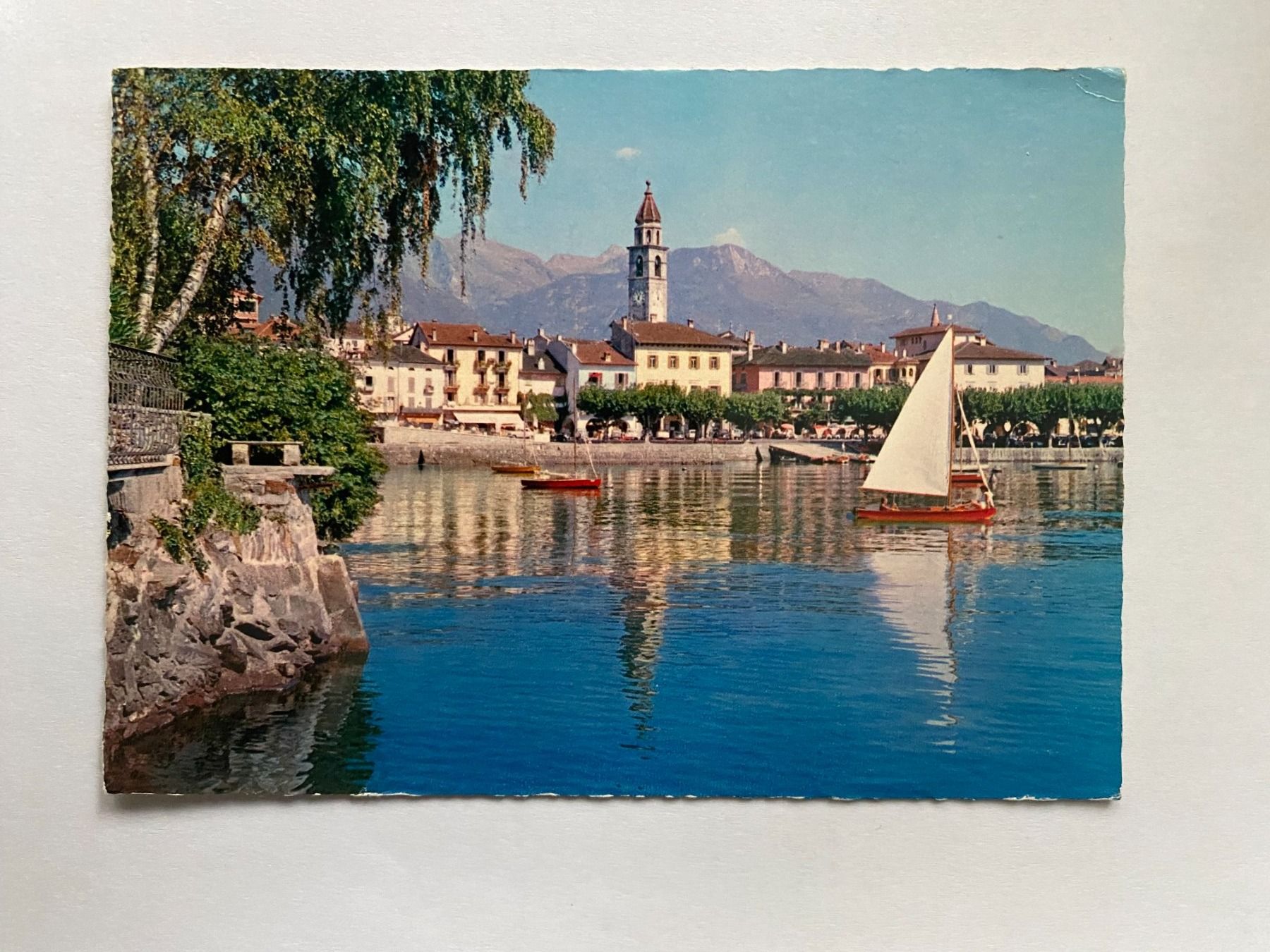 Cartoline postali: Ascona, Tessin 1963 – Usato da Horgen venduto da UrsB05