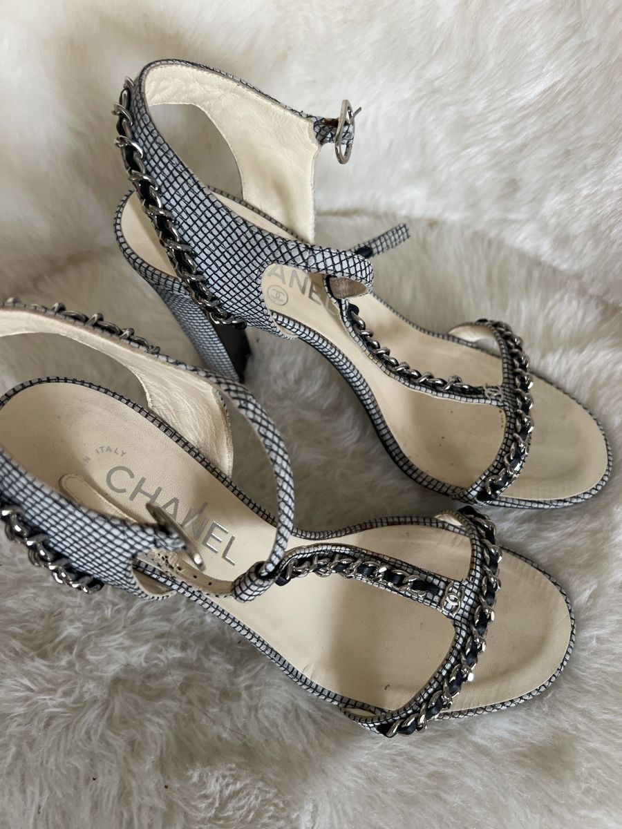 Damenschuhe: Sandales Chanel taille 38 – Gebraucht aus Lutry von roxypoxy 2