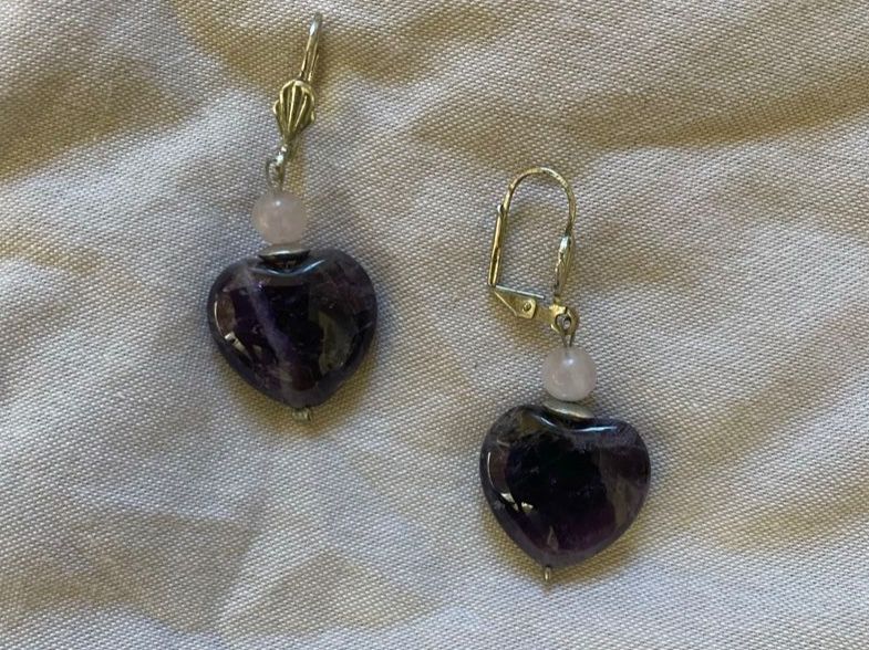 Orecchini pendenti & Orecchini a lobo: Amethyst Ohrringe – Nuovo (secondo la descrizione) da Dittingen venduto da nje_9nlt