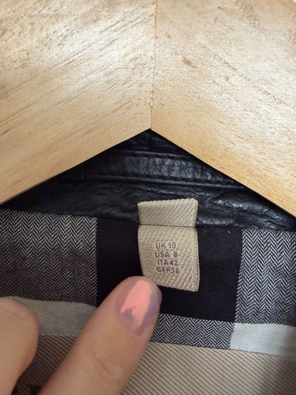 Giacche: BURBERRY Lederjacke – Nuovo (secondo la descrizione) da Steinhausen venduto da fashionandbeauty 2