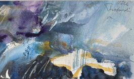 Lill TSCHUDI (1911-2004), Original, Aquarell, signiert, TOP