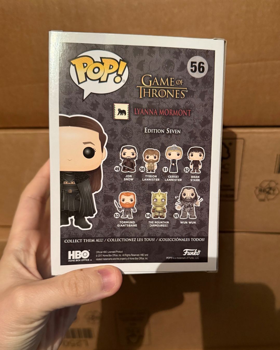 Funko Statuette: Funko Pop! Lyanna Mormont – Nuovo e nell'imballaggio originale da Moudon venduto da LeCollectionneur 1