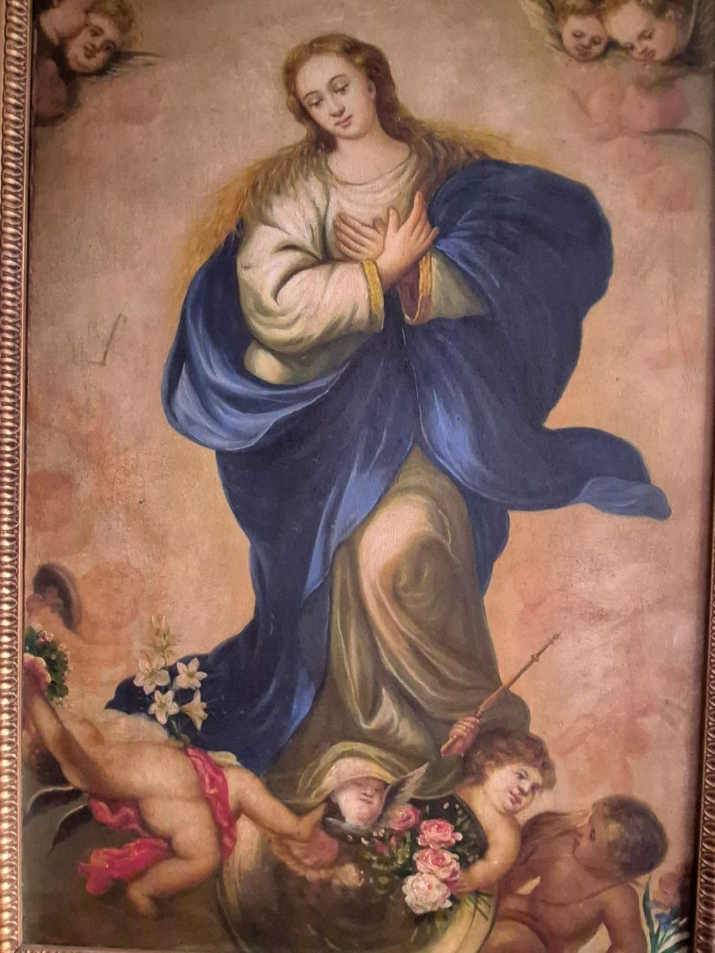 Dipinti: L'Assomption de la Vierge 19e / – Usato da Treyvaux venduto da Kbh2000 2