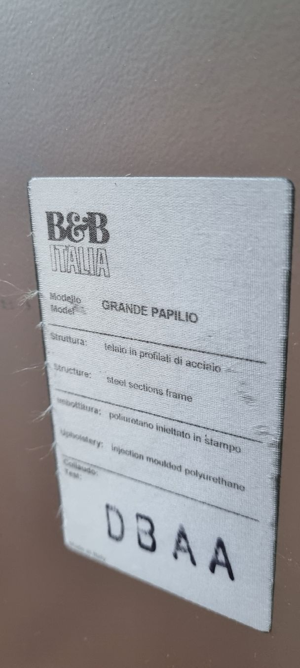 B&B Italia Poltrone: Poltrona B&B Grande Papilio – Usato da Ligornetto venduto da nic_rp2g 2