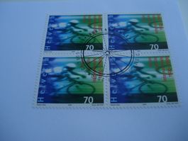 Marke 100 J. UCI, Velo 2000, FDC Einzel + 4erblock, 2 Bel