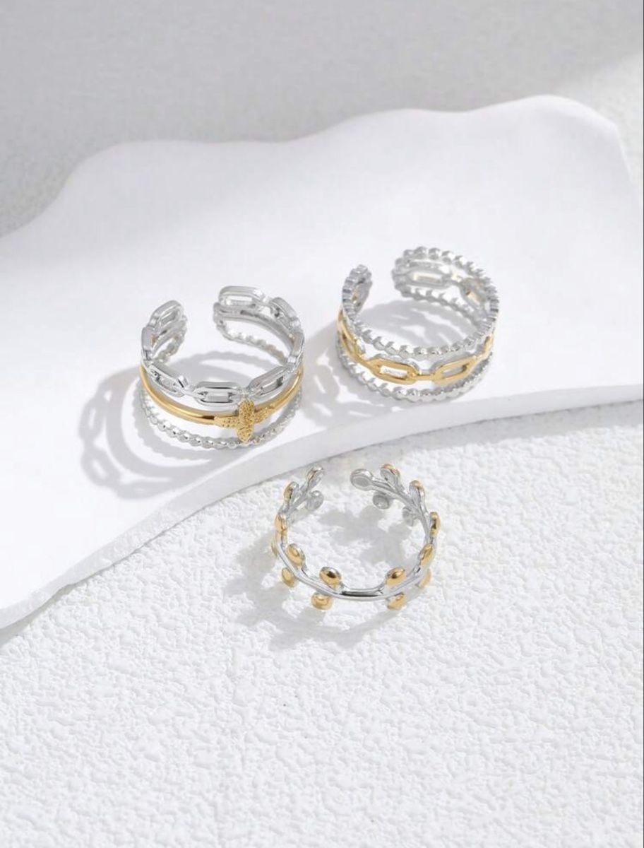 Anelli: Lot de 3 bagues – Nuovo e nell'imballaggio originale da Châtel-St-Denis venduto da Montclair_Swiss 1