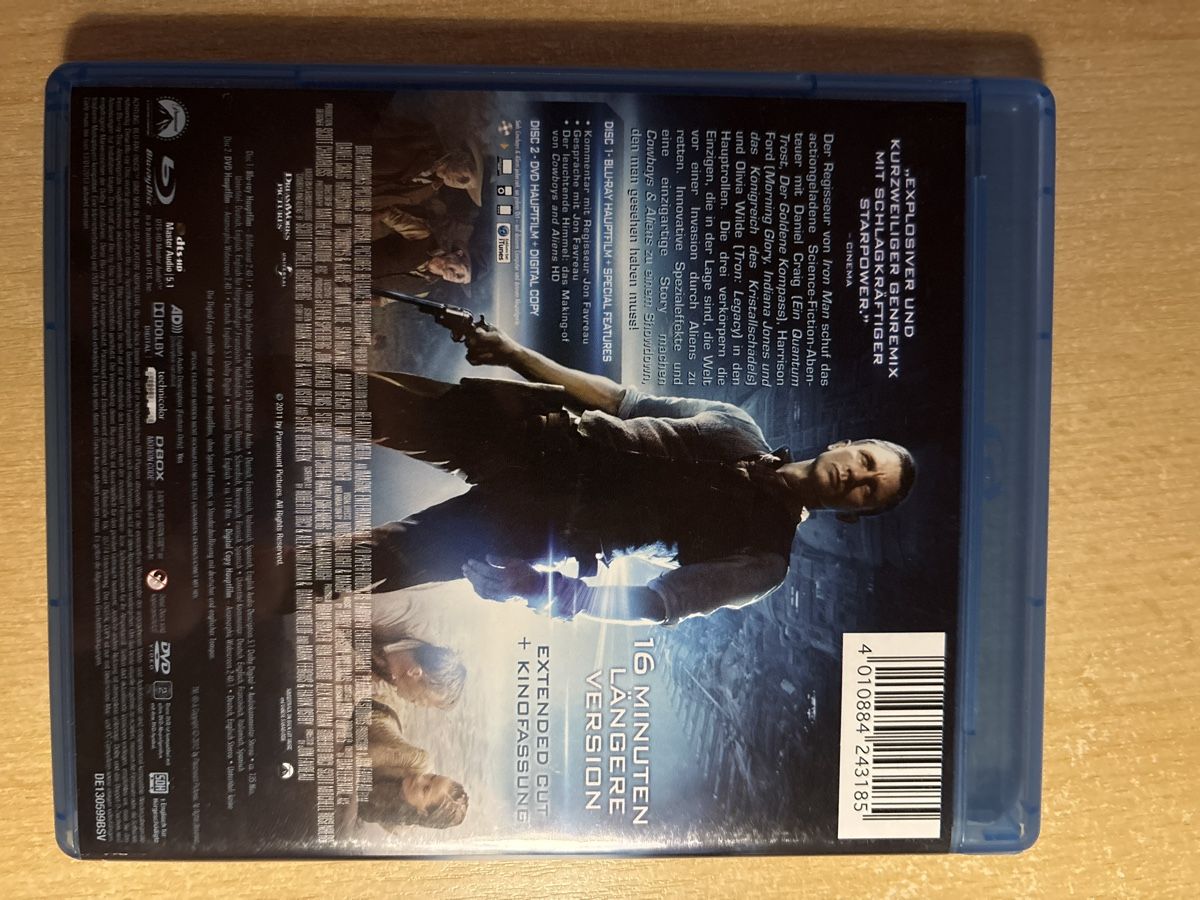 Tutti i DVDs: Aliens & Cowboys Blu-ray - Popcorn-Sci-Fi-Western Hit – Usato da Gerlafingen venduto da Marcryter 1